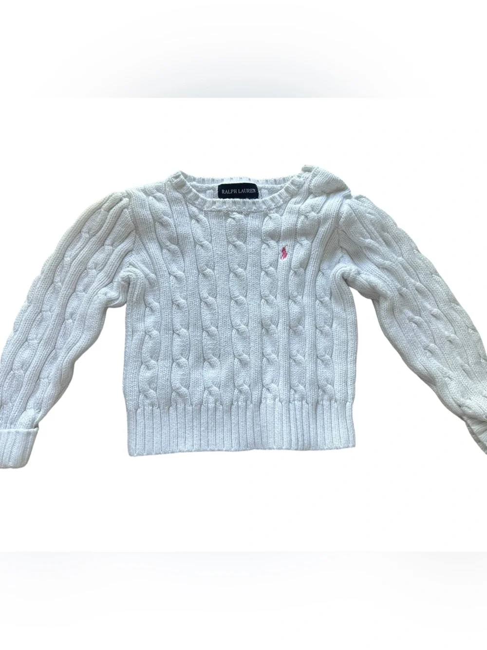 Ralph Lauren white sweater